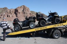 ������ - ���������. Polaris VS Can-Am. 1600 ��.
